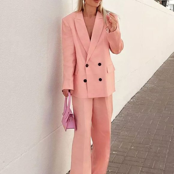 Zara Pink Suit - Picture 2 of 3